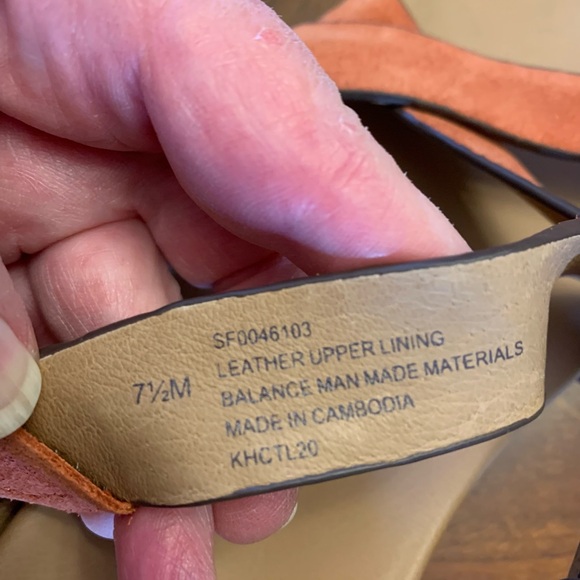 Sofft Fairbrook Sunset Orange Sandals size 7.5 - Picture 7 of 7